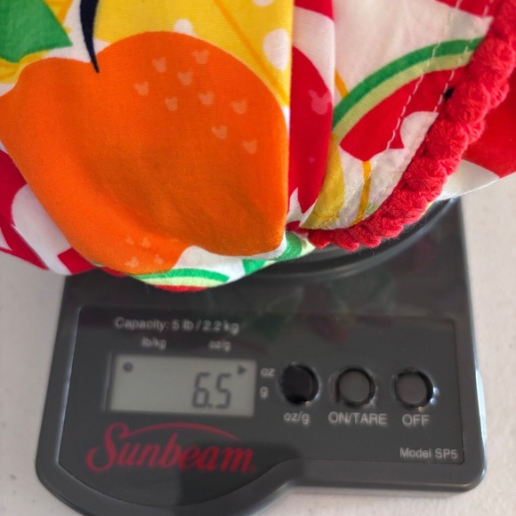 Disney Store Fruit‎ Print Pom Trim Cover Up Beach Pool Summer Fun Size 5/6 - Picture 16 of 16